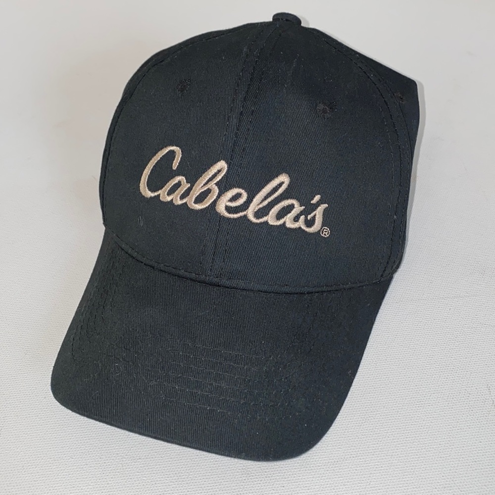 Cabela’s  Black Bass Pro Shops Snapback Tan Embroidered Logo Cap One Size
